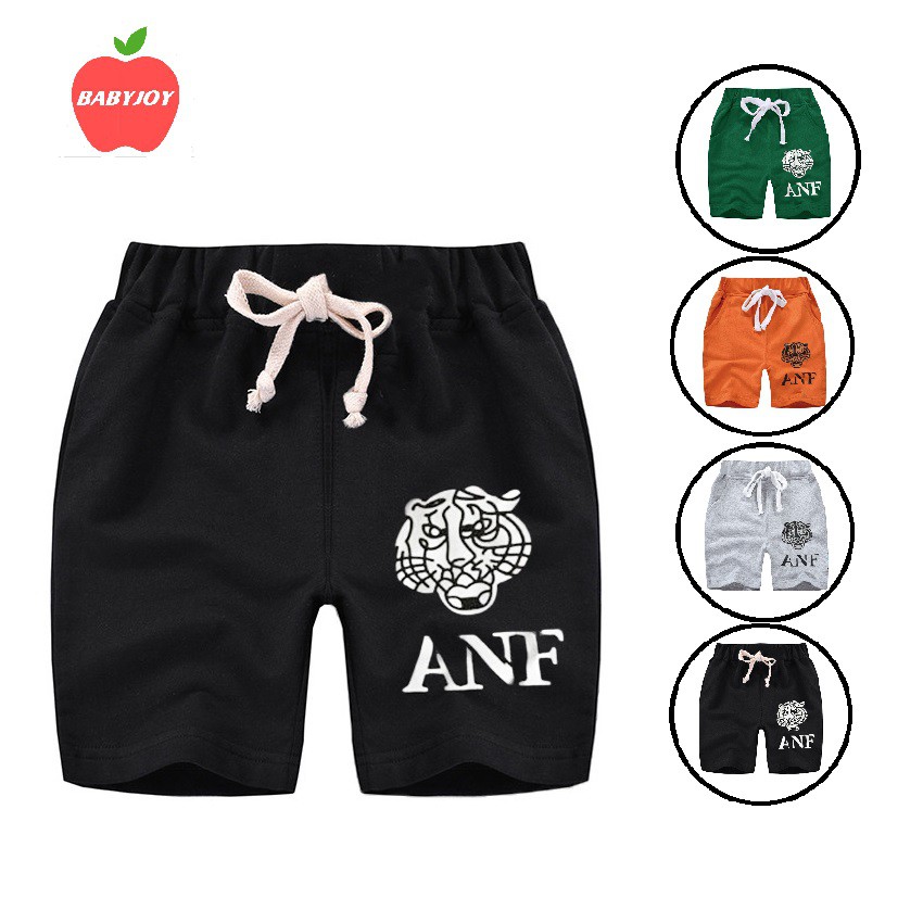 Quần Short Cotton Cho Bé Trai Quần Thun Cho Bé Họa Tiết Ngộ Nghĩnh Size Từ 0 Đến 5 Tuổi