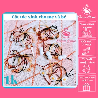 Cột tóc/ Thun cột tóc dễ thương co giản, chắc chắn cho bé gái