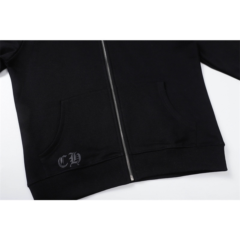 Hàng Có Sẵn Áo Khoác Cardigan Cotton Dáng Rộng Tay Dài Có Khóa Kéo In Hình CH Sanskrit Dành Cho Cặp Đôi
