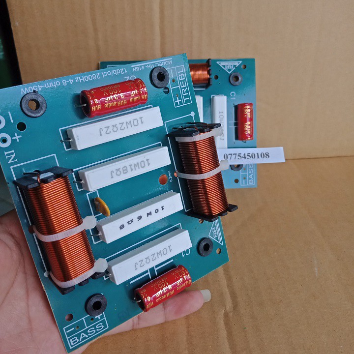 phân tần loa full đơn 1 bass 1 trep - 2 chiếc