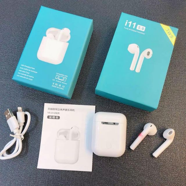 Tai Nghe Bluetooth I11 - Màu Trắng