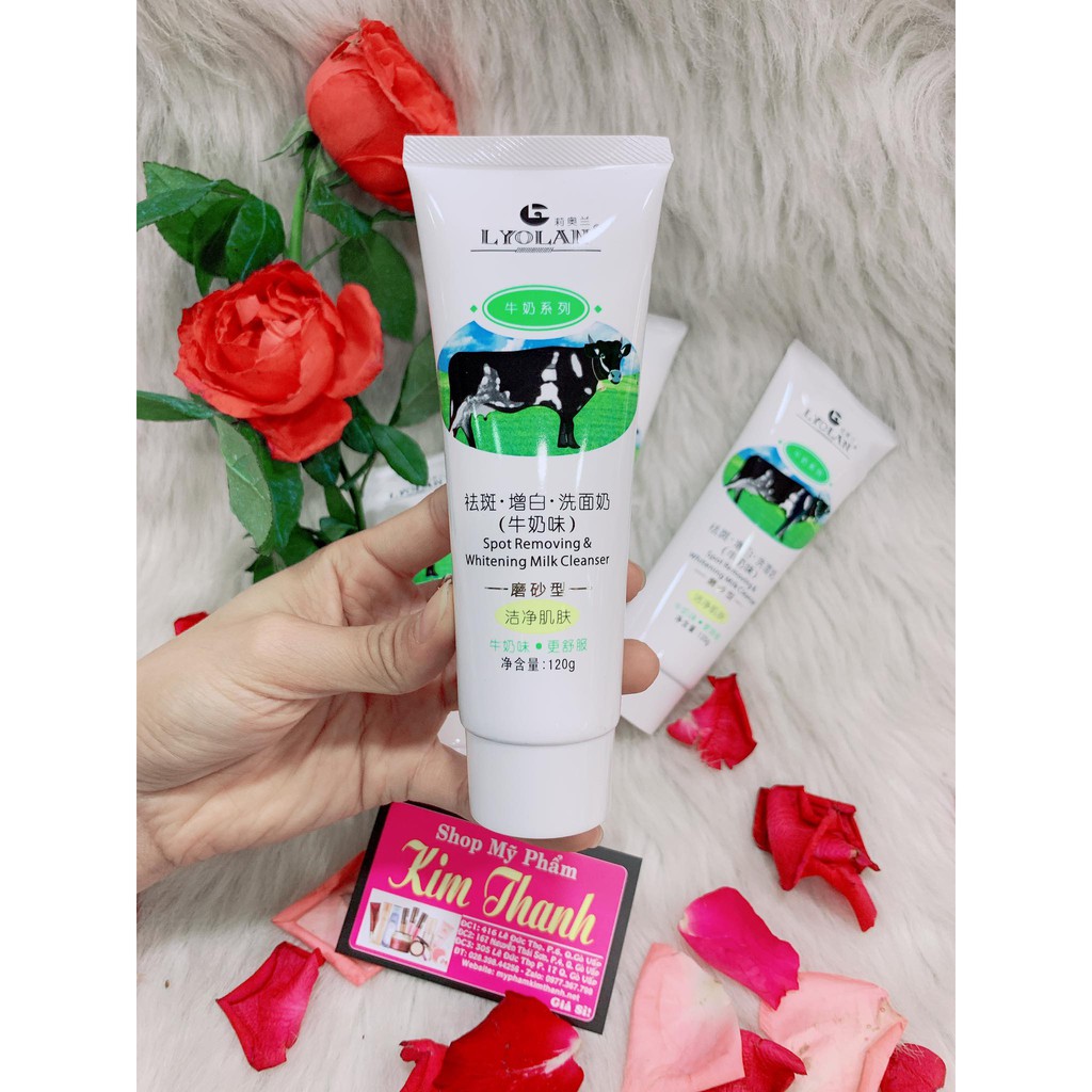 Sữa rửa mặt bò Lyolan 120g