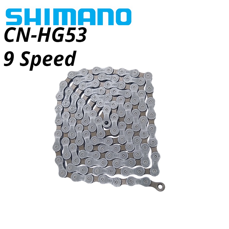 Bộ Dây Sên Xe Đạp 9 Tốc Độ Shimano Alivio HG53 CN-HG53 9 Tốc Độ 9S 116 Mối Nối 116L