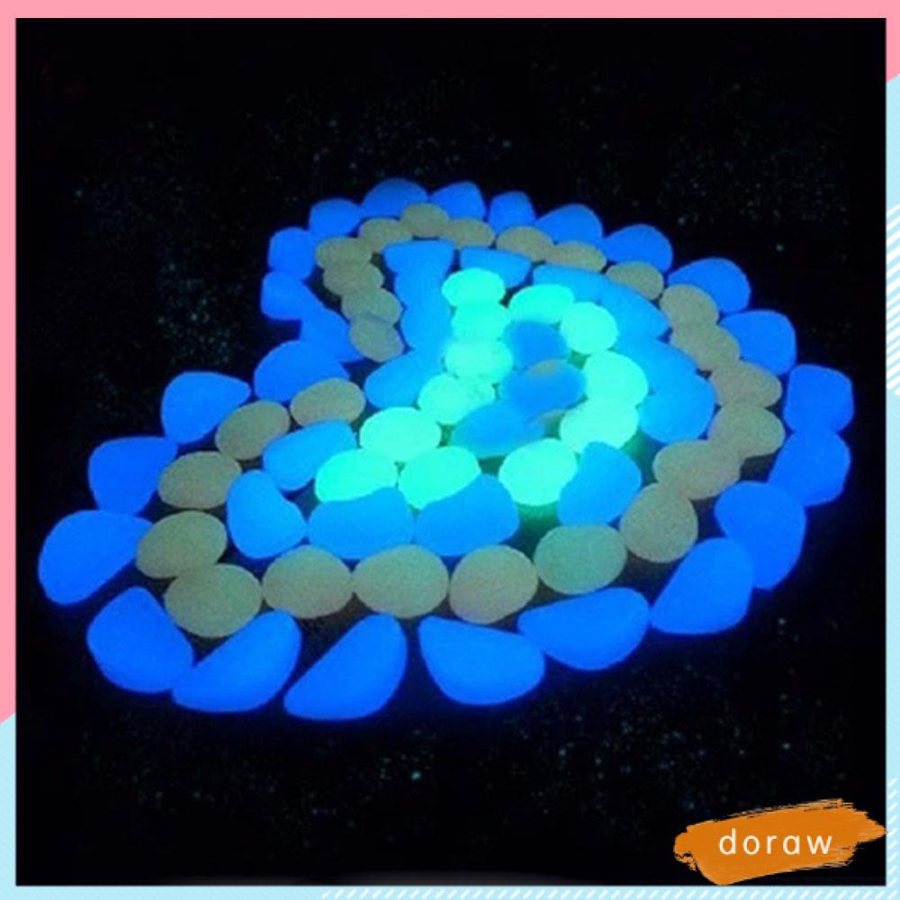 Đá phát sáng nhiều màu sắc dễ thương trang trí bể cá