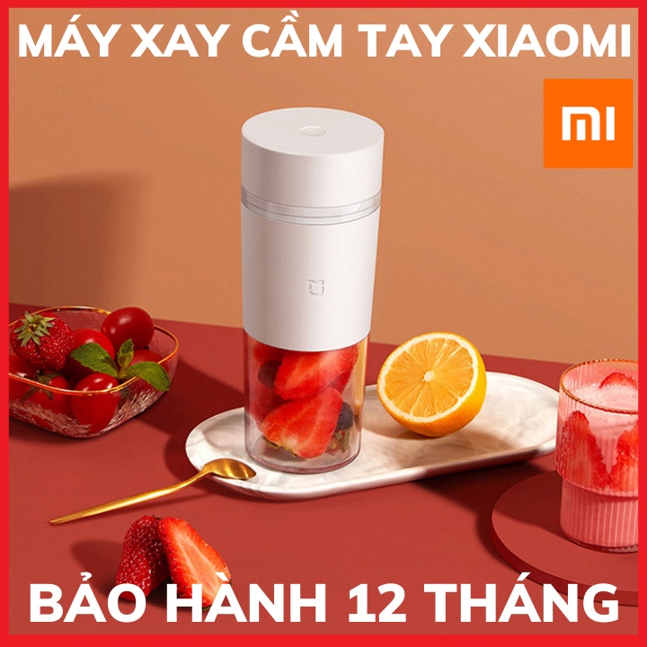 Máy xay sinh tố cầm tay Mijia MJZZB01PL Gen2 300ml - Máy xay sinh tố Xiaomi-An toàn-Bảo hành 12 tháng