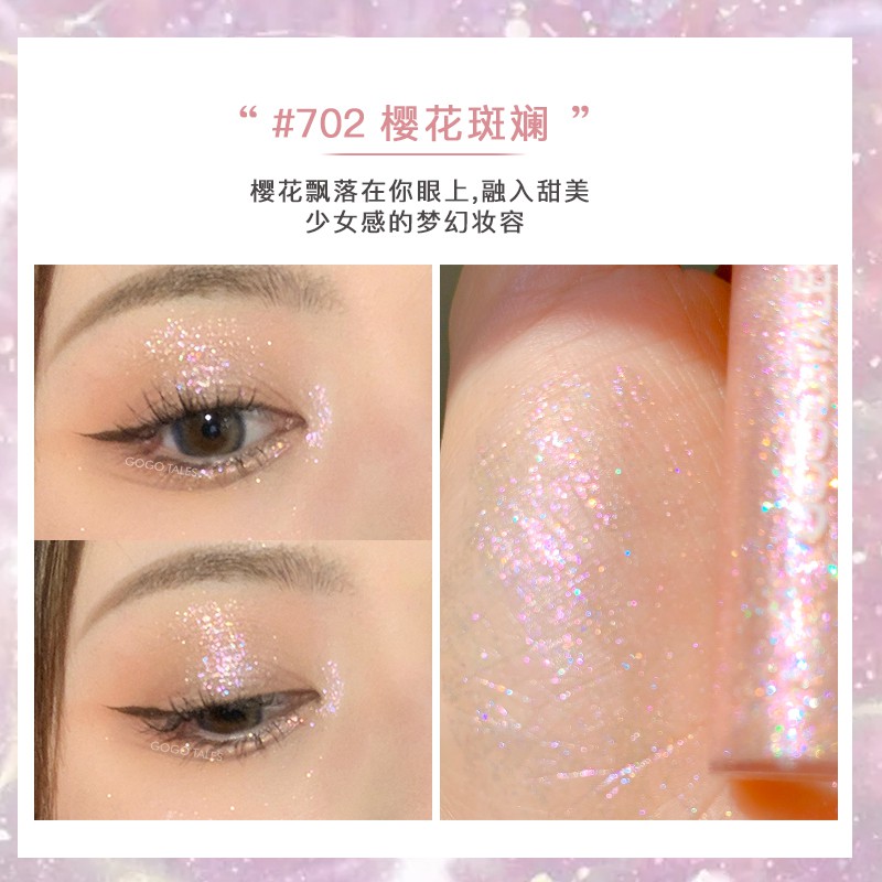 [GOGO TALES]Nhũ Mắt GOGO TALES Nhiều Màu Dạng Lỏng lấp lánh chống thấm nước lâu trôi | BigBuy360 - bigbuy360.vn