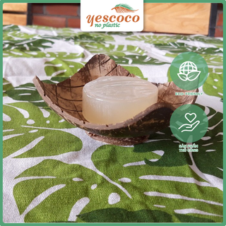 Khay xà bông Gáo Dừa Vuông Đế YESCOCO XƯỞNG SX