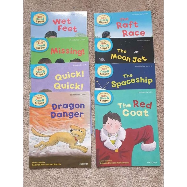 READ WITH BIFF, CHIP AND KIPPER LEVEL 4-6