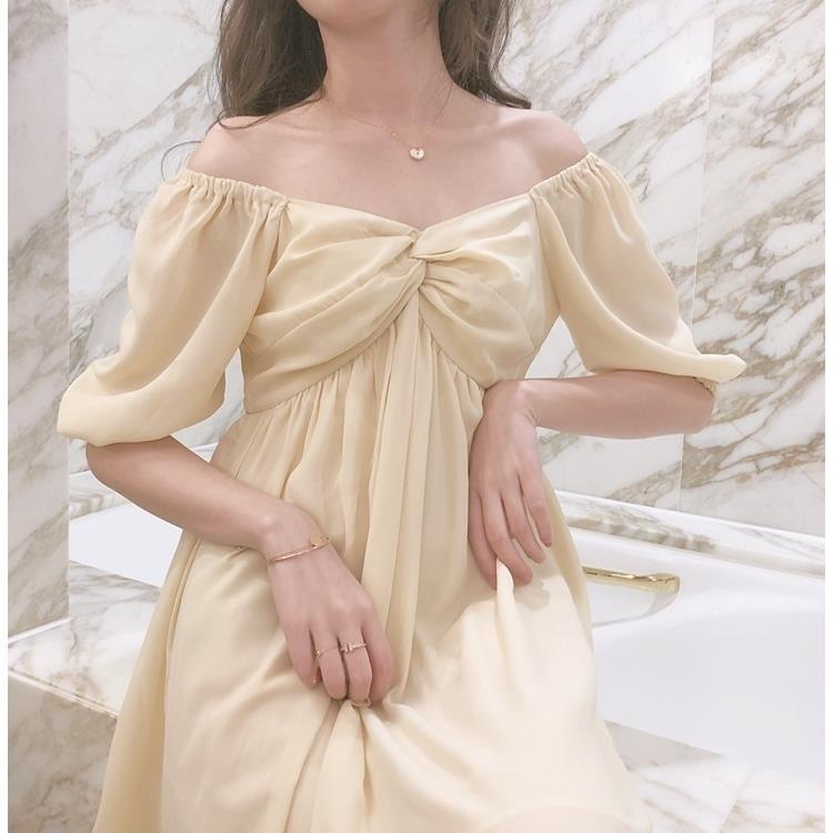 Đầm Voan Mùa Hè Phong Cách Pháp Ngọt Ngào Cho Nữ Platycodon Grandiflorum