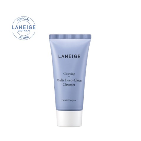 Combo sữa rửa mặt làm sạch sâu Laneige 30ml &amp; Mặt nạ ngủ cho môi [Laneige] Lip Sleeping Mask 3g