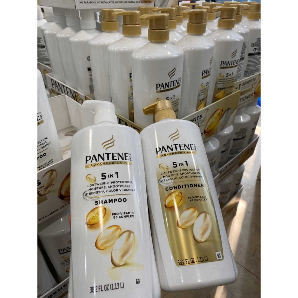 Dầu Gội Pantene ADVANCE CARE PRO-V SHAMPOO 5 IN 1 nhập khẩu từ Mỹ 1,13 lít