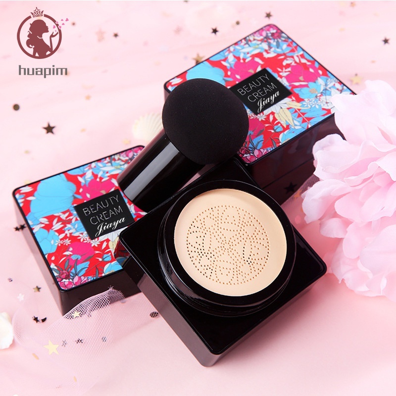 Kem Nền Cc Air Cushion Dưỡng Ẩm Lâu Trôi Che Khuyết Điểm Làm Trắng Da Kèm Cọ Đầu Nấm Tiện Dụng | BigBuy360 - bigbuy360.vn