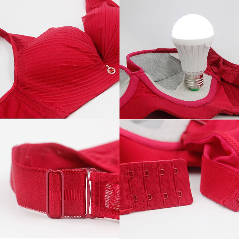 Lace Bra Thin Deep V Wireless Bras Plus Size U Back Wide Strap Brassiere C D Cup Women Underwear 34 36 38 40 50 | BigBuy360 - bigbuy360.vn