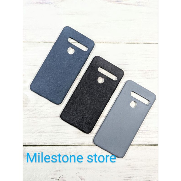 Ốp lưng PU nhám mềm cho điện thoại LG G7, G8, V40, G8X, V50S ThinQ 5G