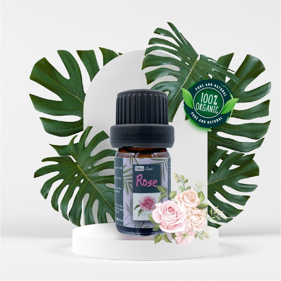 Nikascent Tinh dầu thiên nhiên  giúp khử mùi, thơm phòng, giảm căng thẳng, làm sạch không khí