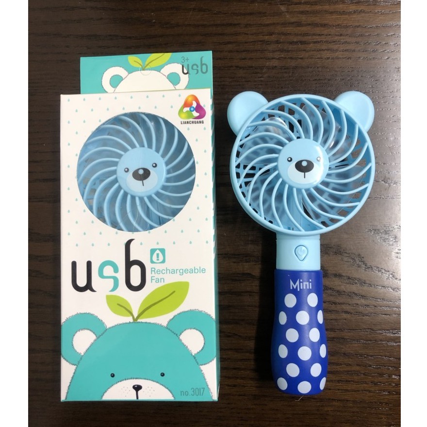 [FREESHIP] 🌸Quạt mini cầm tay hình Gấu siêu tiện lợi | BigBuy360 - bigbuy360.vn