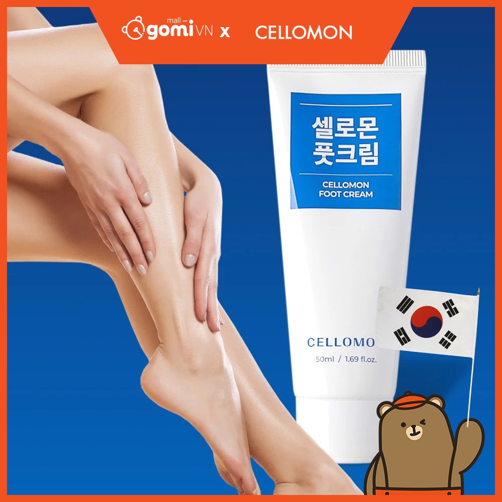 Kem Dưỡng Da Chân Cellomon Foot Cream 50ml GomiMall