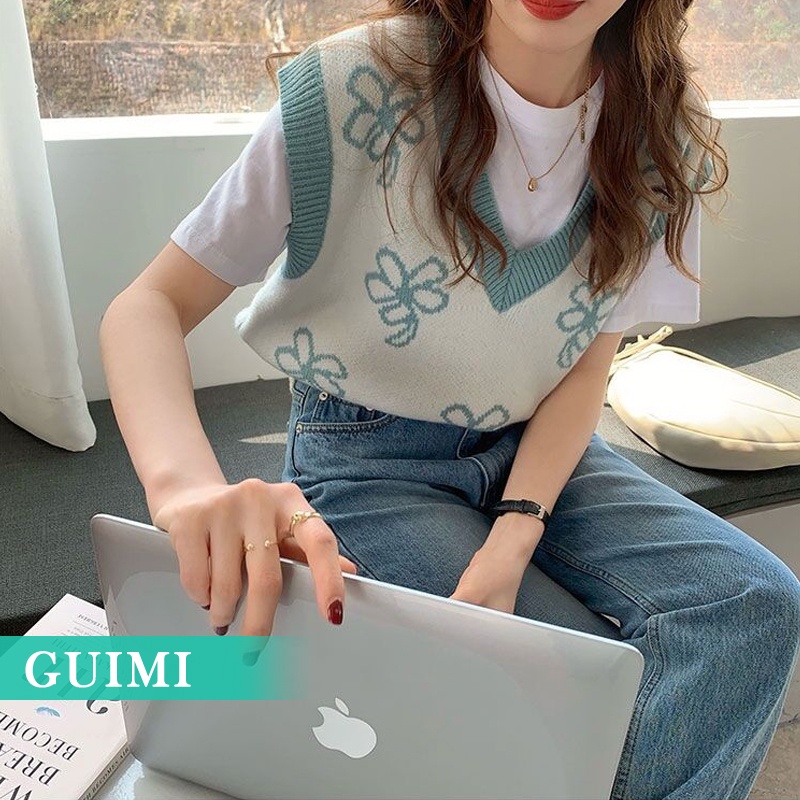 Áo Len Không Tay Dáng Rộng Thiết Kế Mới Thời Trang Dành Cho Nữ