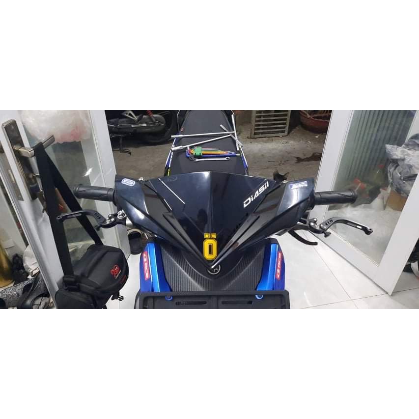 Mão Mio M3 125 - Ốp Đầu Chắn Gió