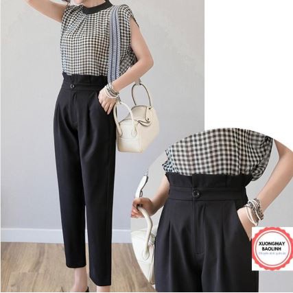 QUẦN BAGGY CẠP BÈO SIÊU XINH_KÈM ẢNH THẬT!