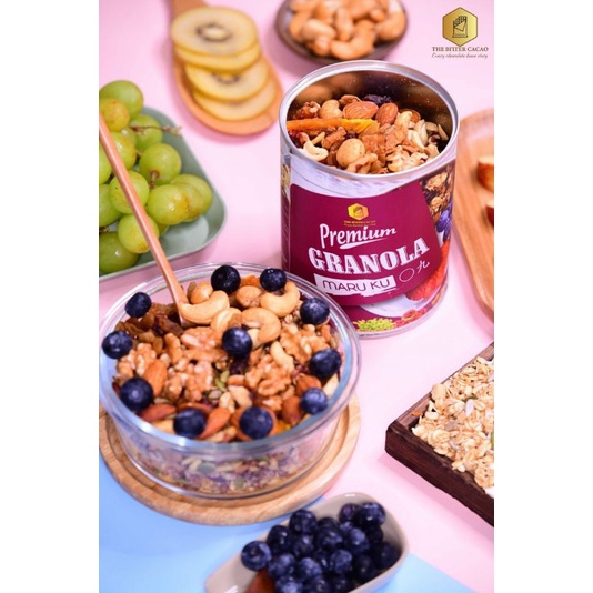 :HẠT NGŨ CỐC GRANOLA MARU KU .