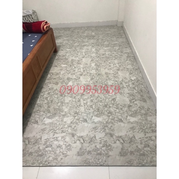 Thảm xốp lót sàn vân hoa cương  size 60x60x1cm