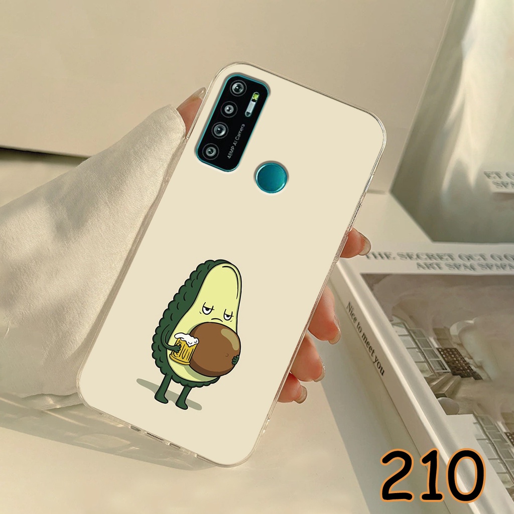 Ốp lưng Vsmart Live 4 - Vsmart live - Ốp in hình trái bơ dễ thương