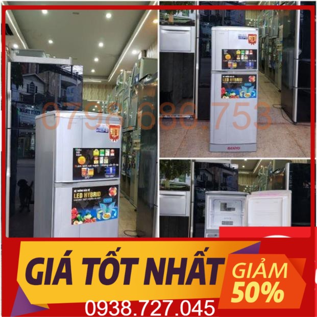 0938.727.045 Giảm giá Tủ Lạnh Sanyo 143L Cũ ( Đồ Cũ Chỉ Bán ở HCM )