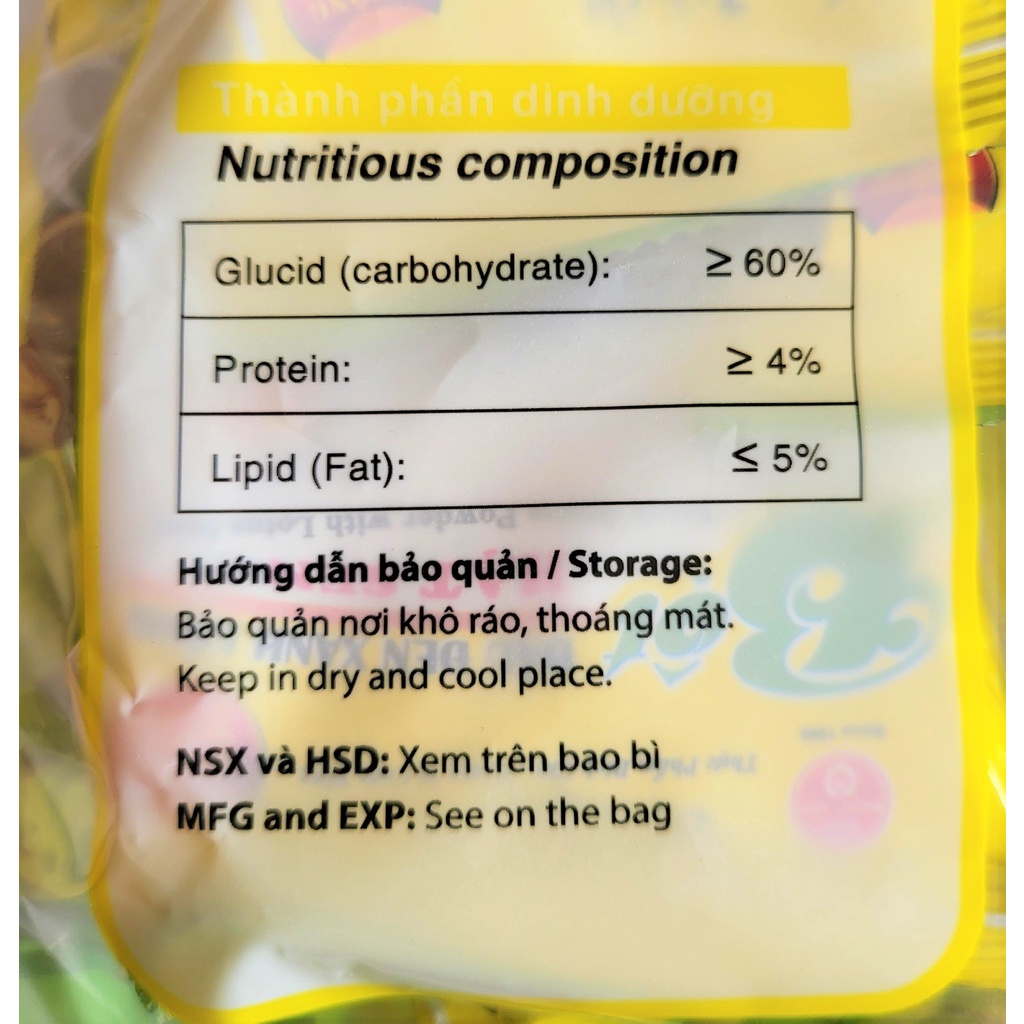 BỘT ĐẬU ĐEN XANH LÒNG HẠT SEN  BÍCH CHI Black Beans Powder with Lotus Seed