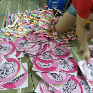 Combo 10 tranh bọt biển siêu đẹp