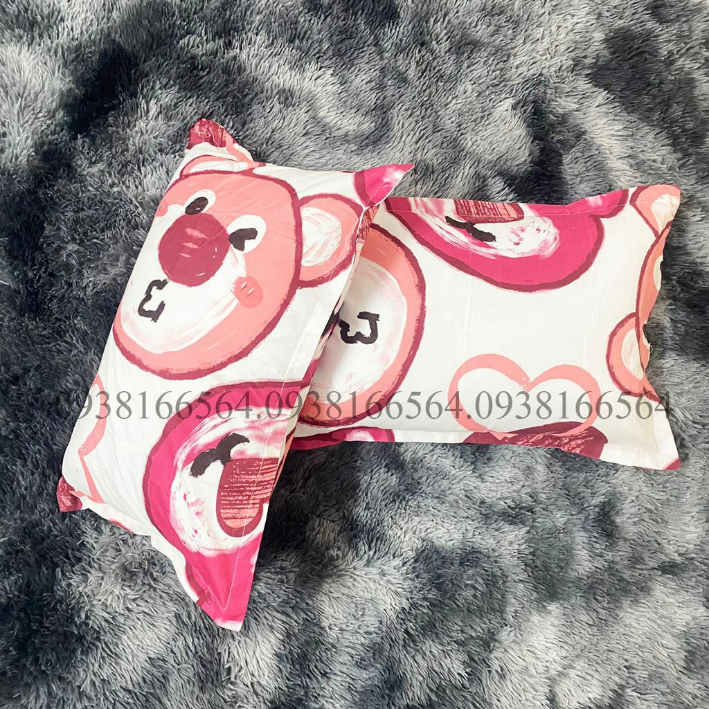 (NHIỀU MẪU) VỎ GỐI NẰM COTTON POLY KÍCH THƯỚC 45-65CM ( 1 CHIẾC)