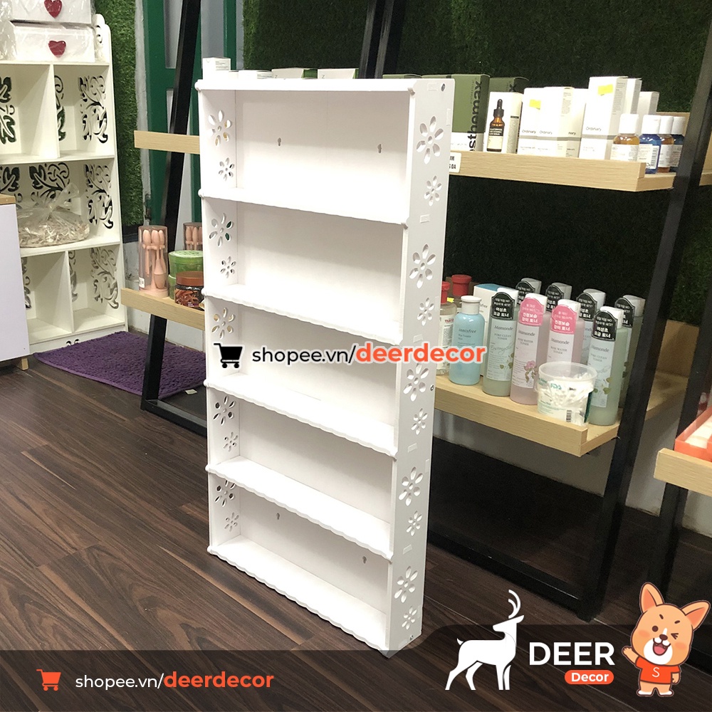 Kệ Để Nước Sơn - Để Mỹ Phẩm Treo Tường - DEER DECOR