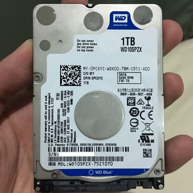 Ổ cứng laptop 1TB 500GB - 32GB 2.5 inch SATA - Bảo hành 12 tháng