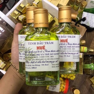 Combo sỉ 10 lọ Tinh dầu tràm Huế lọ tròn 100ml