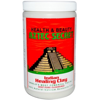 [Sẵn] Fullsize 2lbs Bột mặt nạ đất sét Ấn độ AZTEC SECRET INDIAN CLAY tặng Giấm táo Bragg