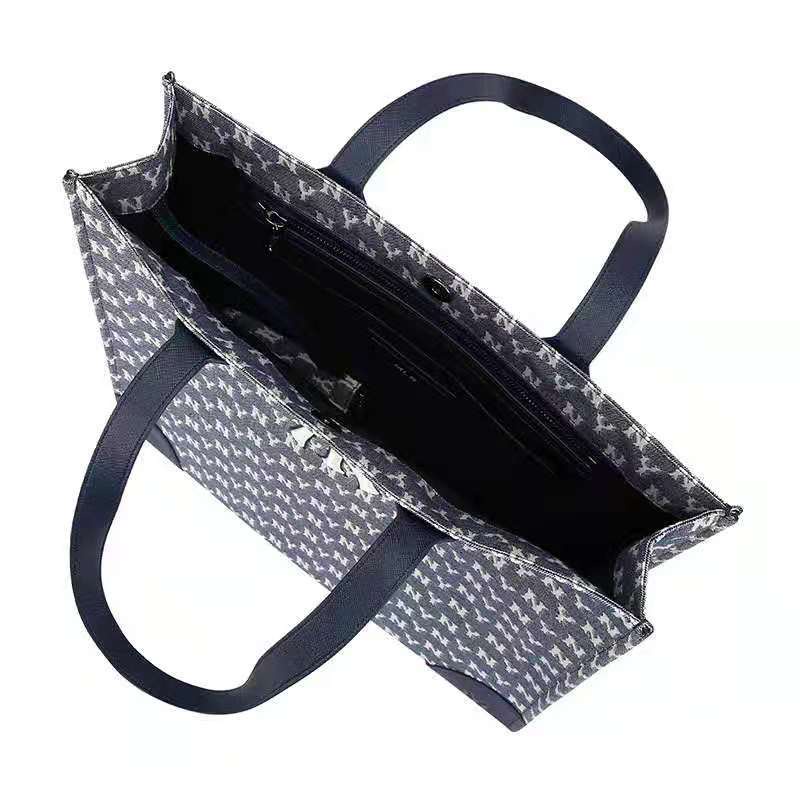 Túi tote mua sắm MLB họa tiết NY New York Yankees thời trang đường phố cao bồi