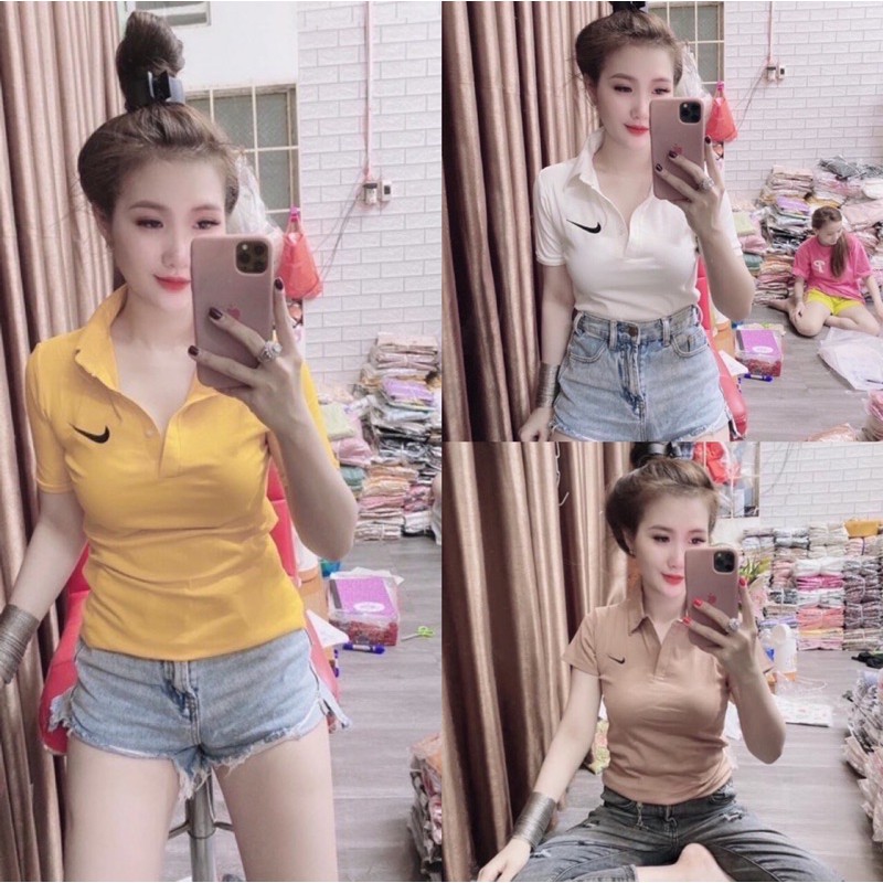 Áo thun body có cổ đơn giản | BigBuy360 - bigbuy360.vn