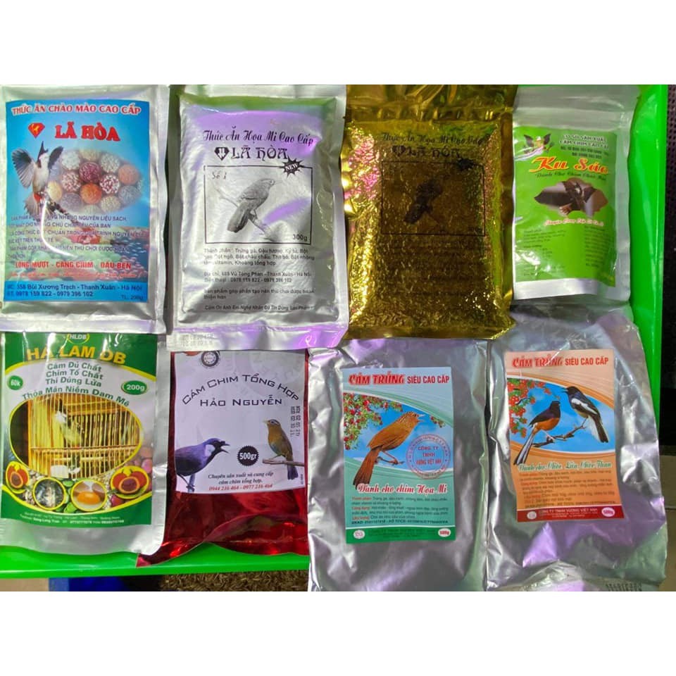 Cám Họa Mi Lã Hòa 300g - Thức ăn Họa Mi cao cấp