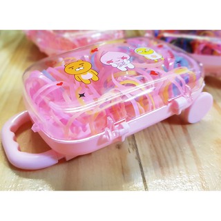 Thun cột tóc nhiều màu