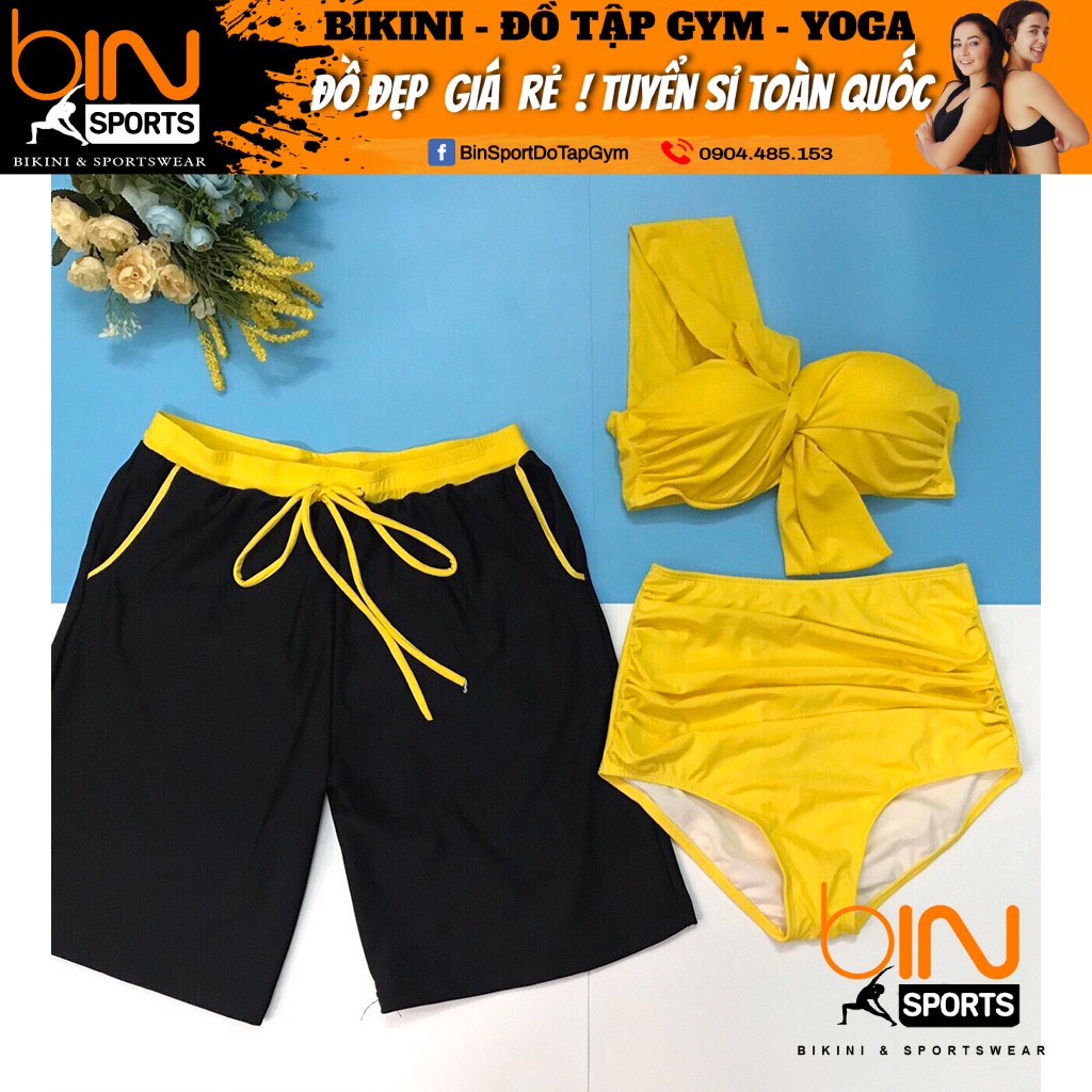 Couple Bikini Mặc Đi Biển , Ảnh thật 100% | BigBuy360 - bigbuy360.vn