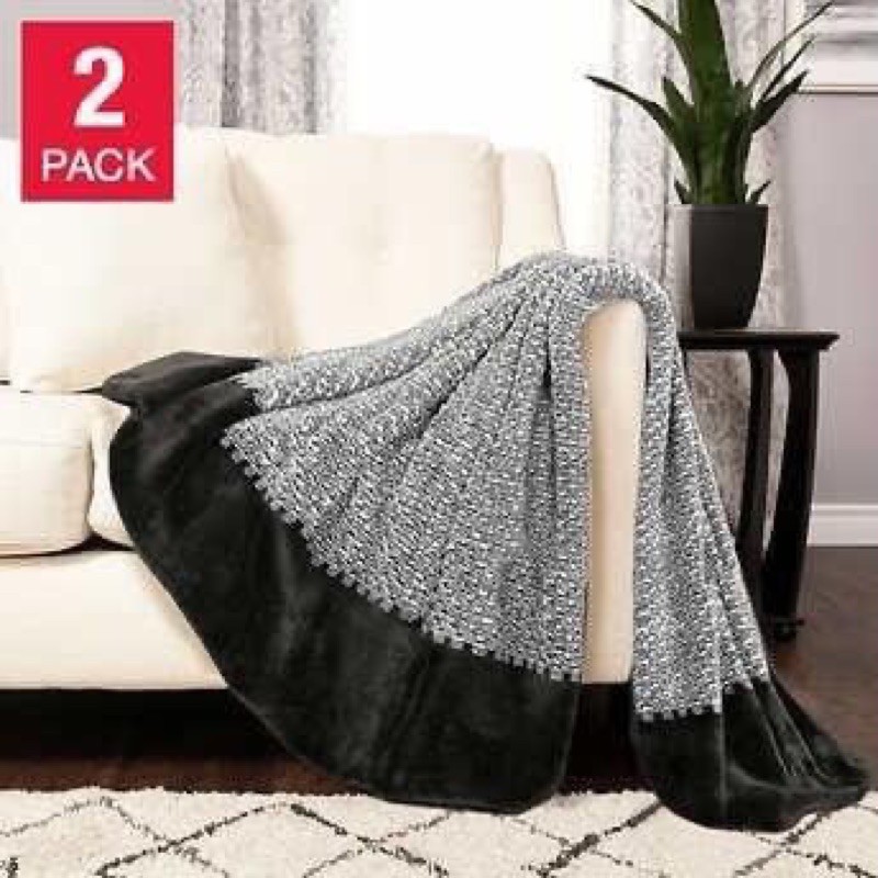 [BILL MỸ] Chăn Mền Eco Plush Throw nhập Mỹ chính hãng