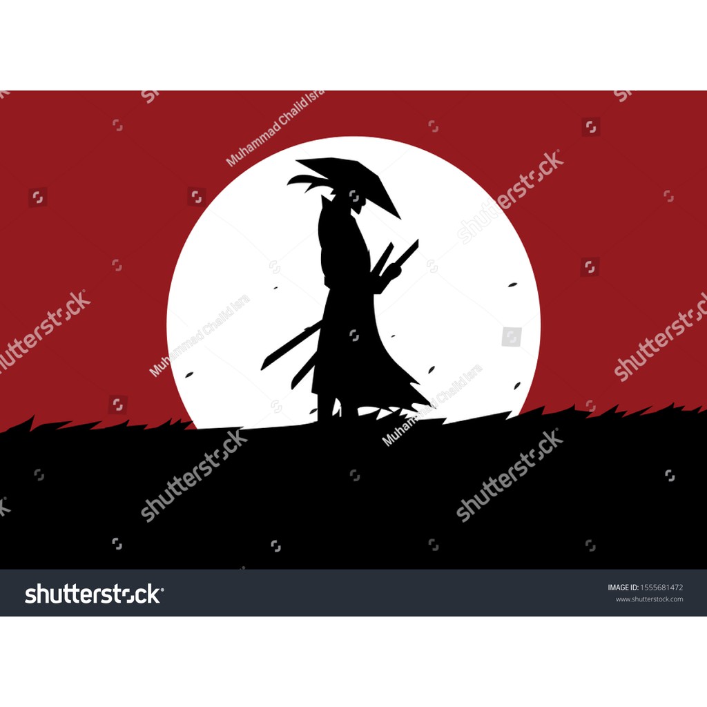 Tranh lụa 3d Samurai Nhật Bản SMRNB-08