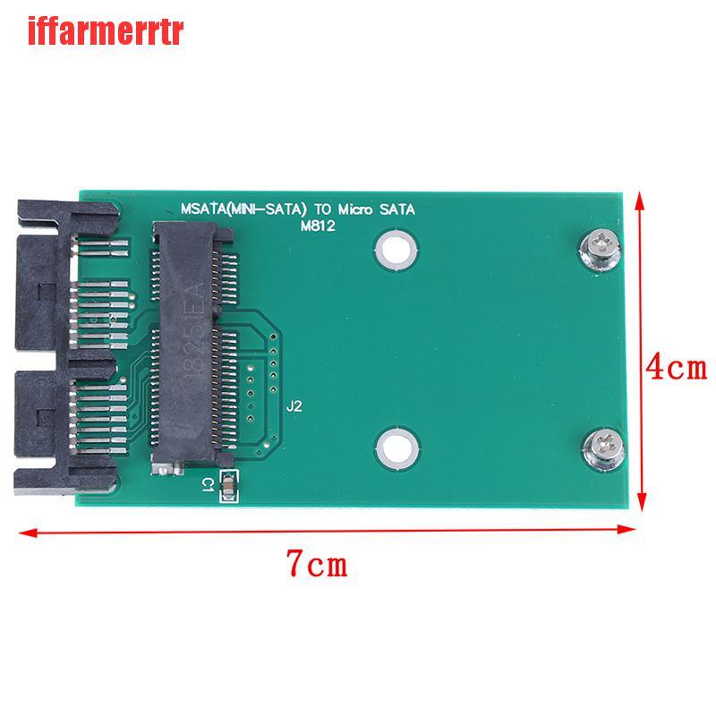 1 Thẻ Chuyển Đổi Mini Pcie Pci-E Msata 3x5cm Ssd Sang 1.8 "Micro Sata | BigBuy360 - bigbuy360.vn