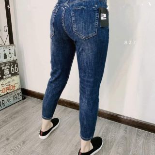Quần bò đậm dáng baggy vanvan