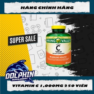 Spring valley – vitamin c 1,000mg – 250 viên