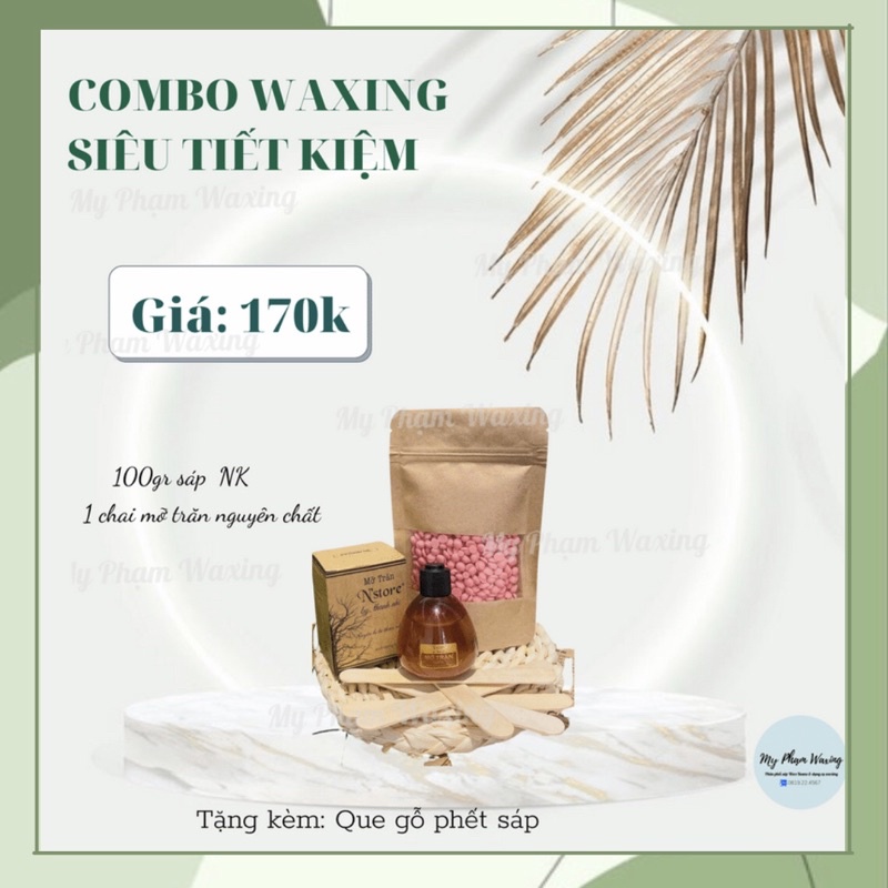 COMBO WAXING SIÊU TIẾT KIỆM