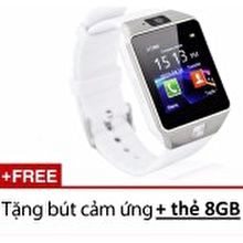 Đồng hồ thông minh có khe sim Smart Watch S58 kèm Thẻ nhớ 8Gb + tặng bút cảm ứng