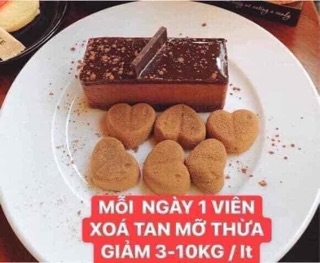 Kẹo giảm cân socola đan mạch