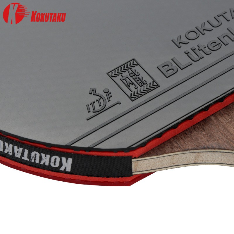Bộ Vợt Đánh Bóng Bàn Kèm Hộp Đựng Bằng Cao Su Carbon Kokutaku 4/5/6 Star ITTF Ping Pong