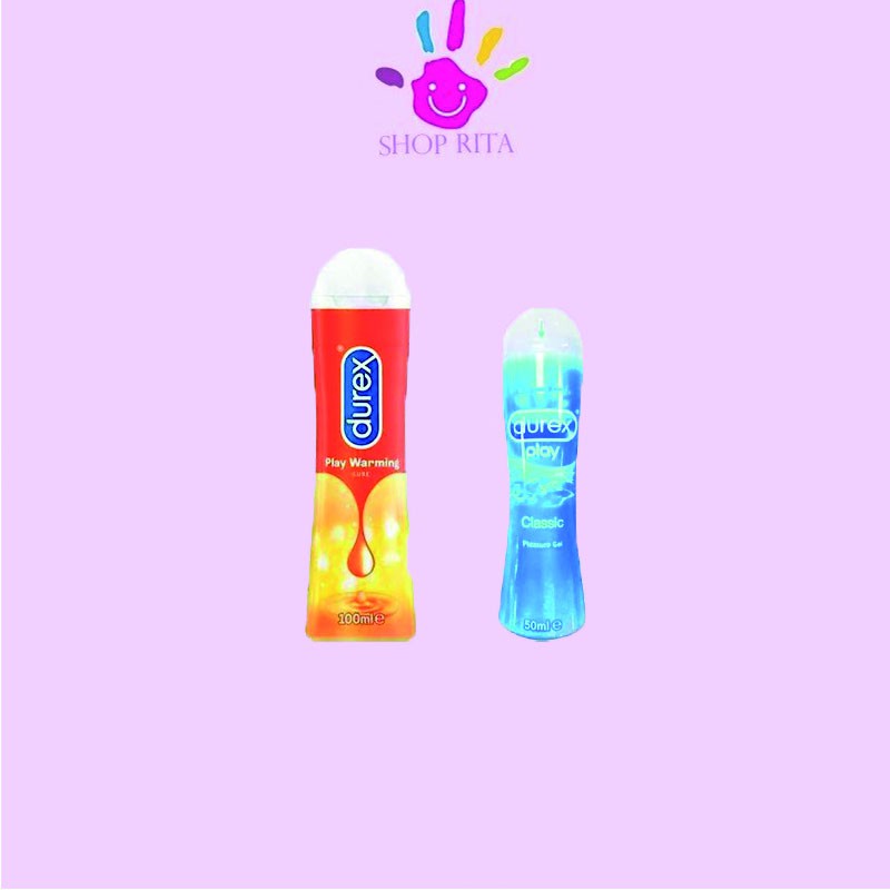 [ Cam Kết Chính Hãng ] Combo Gel durex warming 100ml &amp; Durex play classic 50ml ( che tên khi giao )